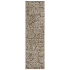 Machine Washable Indoor/Outdoor Chantille ACN2789 Brown 2'3" x 7'6" Runner Rug