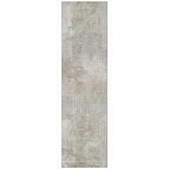 Machine Washable Indoor/Outdoor Chantille ACN2790 Ivory 2'3" x 7'6" Runner Rug