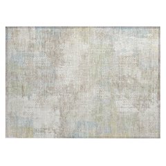 Machine Washable Indoor/Outdoor Chantille ACN2790 Ivory 1'8" x 2'6" Rug