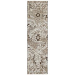 Machine Washable Indoor/Outdoor Chantille ACN2791 Brown 2'3" x 7'6" Runner Rug