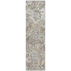 Machine Washable Indoor/Outdoor Chantille ACN2791 Ivory 2'3" x 7'6" Runner Rug
