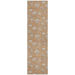 Machine Washable Indoor/Outdoor Chantille ACN2792 Orange 2'3" x 7'6" Runner Rug