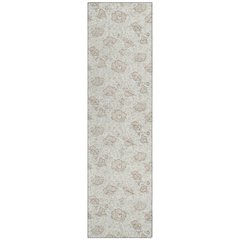 Machine Washable Indoor/Outdoor Chantille ACN2792 Ivory 2'3" x 7'6" Runner Rug