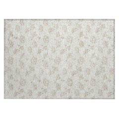 Machine Washable Indoor/Outdoor Chantille ACN2792 Ivory 1'8" x 2'6" Rug