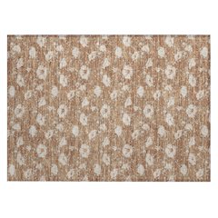 Machine Washable Indoor/Outdoor Chantille ACN2792 Orange 1'8" x 2'6" Rug