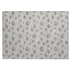 Machine Washable Indoor/Outdoor Chantille ACN2792 Gray 1'8" x 2'6" Rug