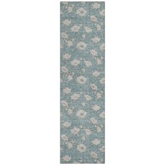 Machine Washable Indoor/Outdoor Chantille ACN2792 Teal 2'3" x 7'6" Runner Rug