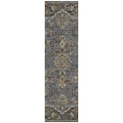 Machine Washable Indoor/Outdoor Chantille ACN2793 Gray 2'3" x 7'6" Runner Rug