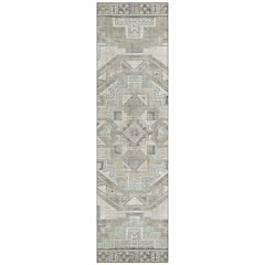 Machine Washable Indoor/Outdoor Chantille ACN2794 Ivory 2'3" x 7'6" Runner Rug