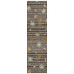 Machine Washable Indoor/Outdoor Chantille ACN2795 Brown 2'3" x 7'6" Runner Rug
