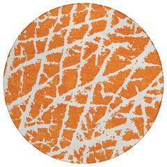 Chantille ACN501 Orange 8' x 8' Rug