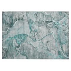 Chantille ACN519 Teal 1'8" x 2'6" Rug