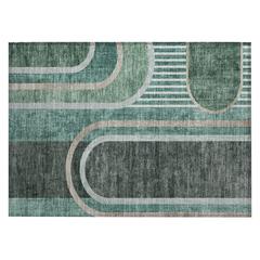Chantille ACN532 Green 1'8" x 2'6" Rug