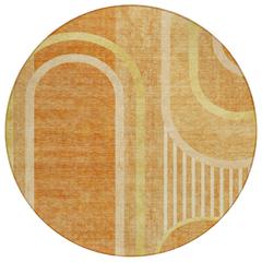 Chantille ACN532 Orange 8' x 8' Rug