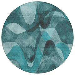Chantille ACN536 Teal 8' x 8' Rug