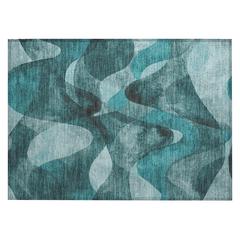 Chantille ACN536 Teal 1'8" x 2'6" Rug