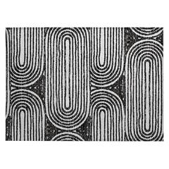 Chantille ACN540 Black 1'8" x 2'6" Rug