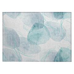 Chantille ACN544 Teal 1'8" x 2'6" Rug