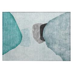 Chantille ACN547 Teal 1'8" x 2'6" Rug