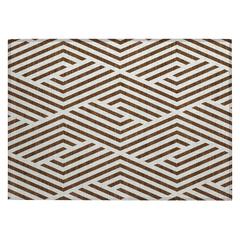 Chantille ACN550 Brown 1'8" x 2'6" Rug