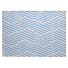 Chantille ACN550 Blue 1'8" x 2'6" Rug