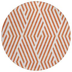 Chantille ACN550 Orange 8' x 8' Rug