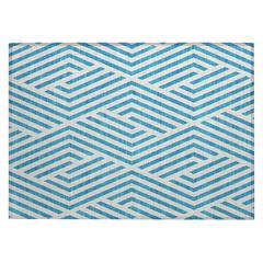 Chantille ACN550 Teal 1'8" x 2'6" Rug
