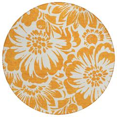 Chantille ACN551 Orange 8' x 8' Rug