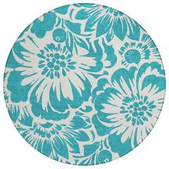 Chantille ACN551 Teal 8' x 8' Rug