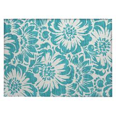 Chantille ACN551 Teal 1'8" x 2'6" Rug