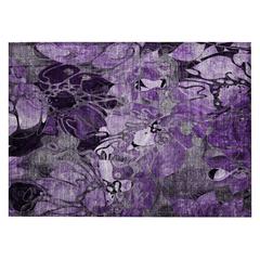 Chantille ACN558 Purple 1'8" x 2'6" Rug