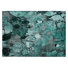 Chantille ACN558 Teal 1'8" x 2'6" Rug