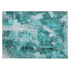 Chantille ACN560 Teal 1'8" x 2'6" Rug