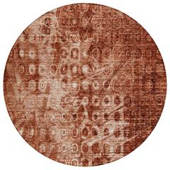 Chantille ACN577 Orange 8' x 8' Rug