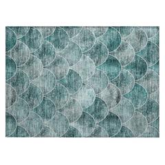 Chantille ACN594 Teal 1'8" x 2'6" Rug
