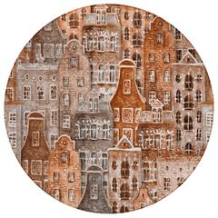 Chantille ACN600 Orange 8' x 8' Rug