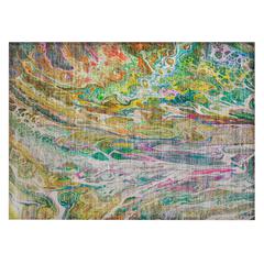 Chantille ACN602 Green 1'8" x 2'6" Rug