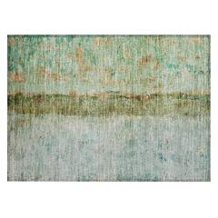 Chantille ACN605 Green 1'8" x 2'6" Rug