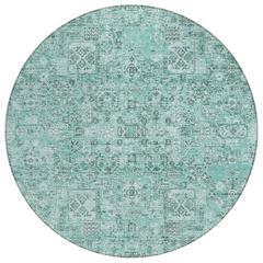 Chantille ACN611 Teal 8' x 8' Rug