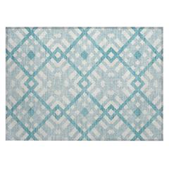 Chantille ACN616 Teal 1'8" x 2'6" Rug