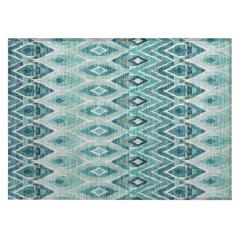 Chantille ACN617 Teal 1'8" x 2'6" Rug