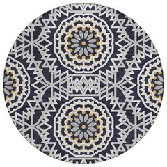 Chantille ACN619 Black 8' x 8' Rug
