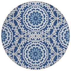 Chantille ACN619 Blue 8' x 8' Rug