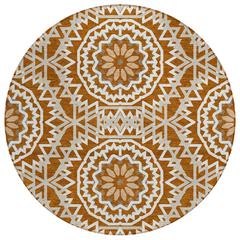 Chantille ACN619 Orange 8' x 8' Rug