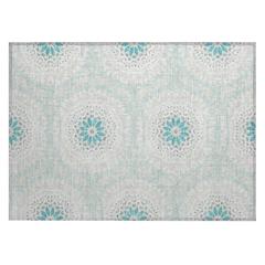 Chantille ACN619 Teal 1'8" x 2'6" Rug