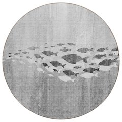 Chantille ACN627 Gray 8' x 8' Rug