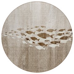 Chantille ACN627 Brown 8' x 8' Rug