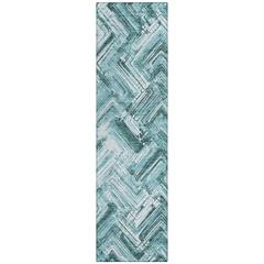 Chantille ACN630 Teal 2'3" x 7'6" Rug