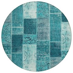 Chantille ACN631 Teal 8' x 8' Rug