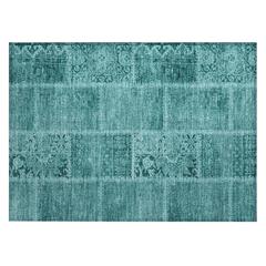 Chantille ACN635 Teal 1'8" x 2'6" Rug